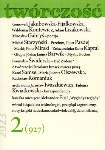 Twórczość nr 2 (927) / 2013