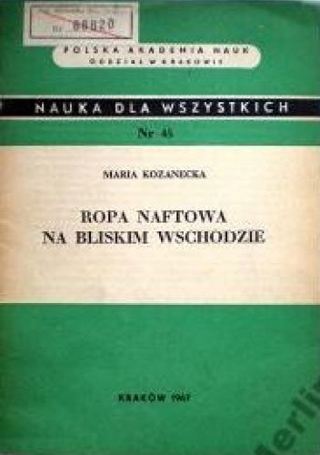Ropa naftowa na Bliskim Wschodzie