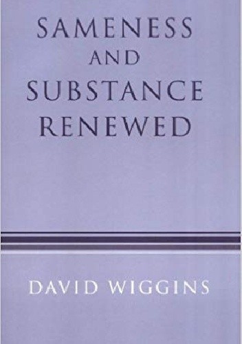 Sameness and Substance