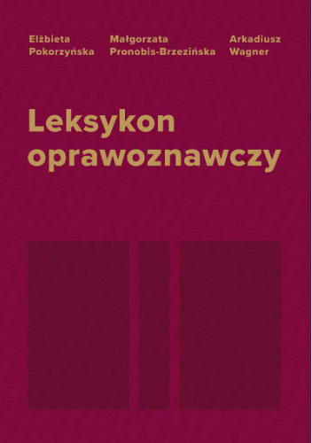Leksykon oprawoznawczy