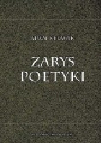 Zarys poetyki