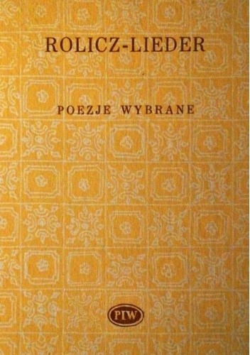 Poezje wybrane