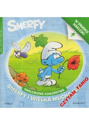 Naklejkowe szaleństwo nr 186. Smerfy i wielka mucha Bzz