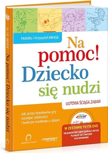 Na pomoc! Dziecko się nudzi + płyta DVD