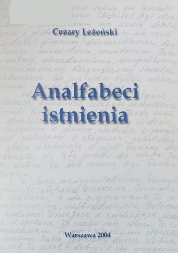 Analfabeci istnienia