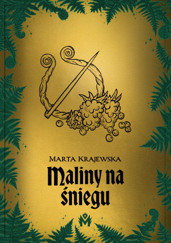 Maliny na śniegu