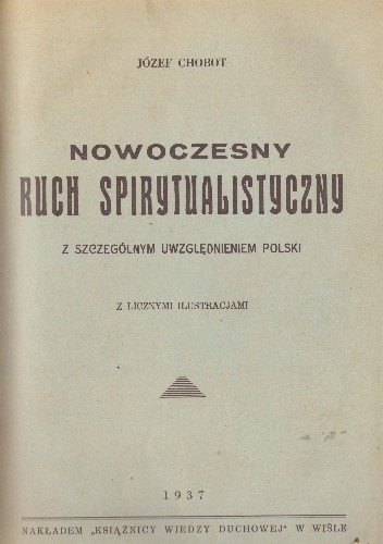 Nowoczesny ruch spirytualistyczny. Z szczególnym uwzględnieniem Polski