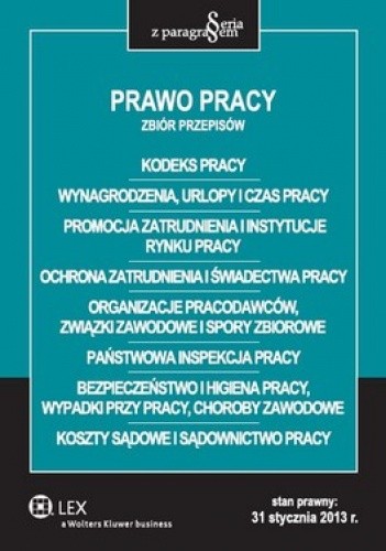 Prawo pracy. Zbiór przepisów