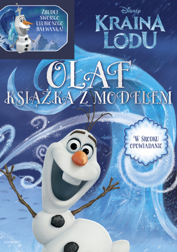 Kraina Lodu Olaf Książka z modelem