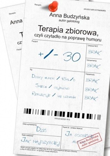 Terapia zbiorowa, czyli czytadło na poprawę humoru