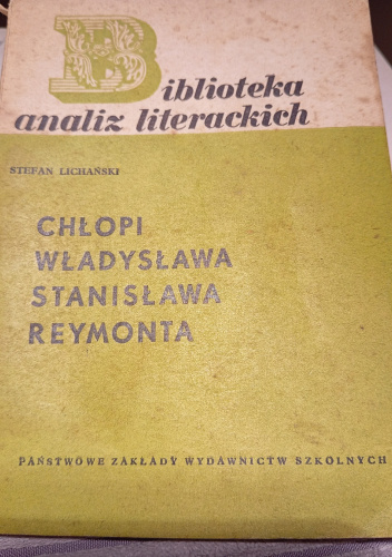 "Chłopi" Władysława Stanisława Reymonta