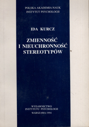 Zmienność i nieuchronność stereotypów