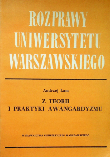 Z teorii i praktyki awangardyzmu