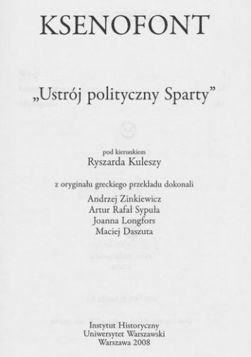 Ustrój polityczny Sparty