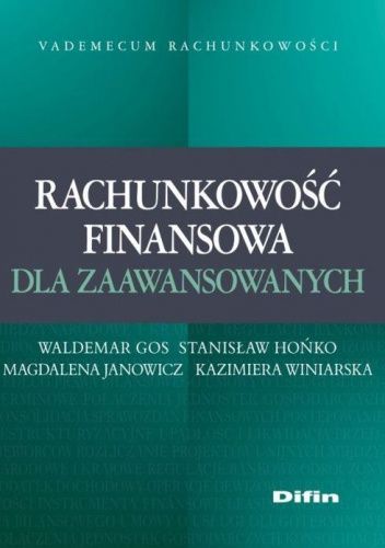Rachunkowość finansowa dla zaawansowanych
