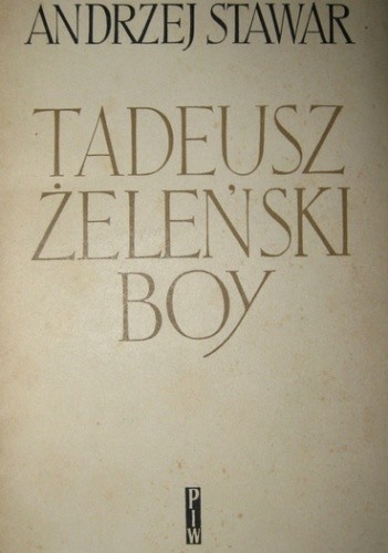 Tadeusz Żeleński Boy