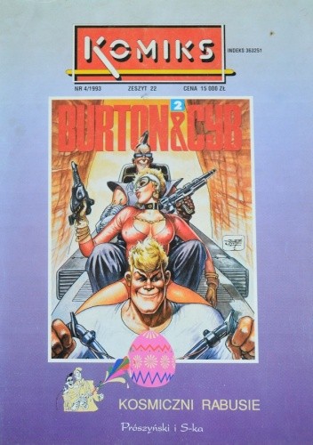 Komiks 22 - Burton i Cyb 2: Kosmiczni rabusie