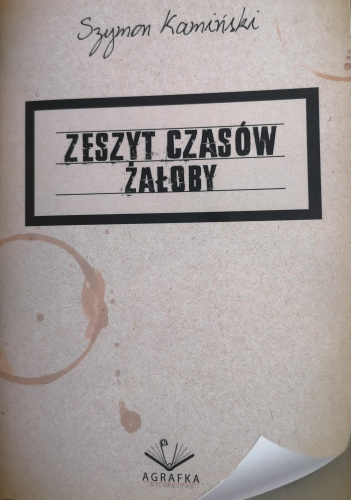 Zeszyt czasów żałoby