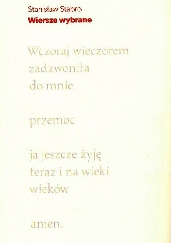 Wiersze wybrane