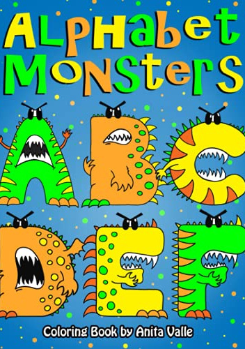 Alphabet Monsters Coloring Book