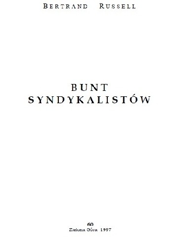Bunt syndykalistów