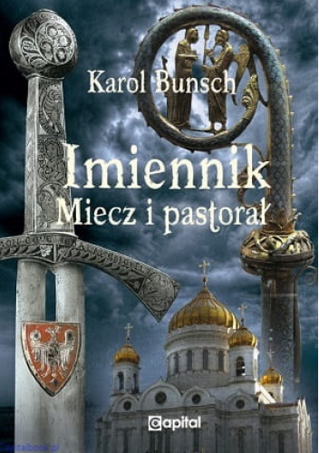 Imiennik. Miecz i pastorał
