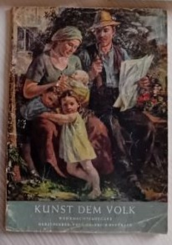Kunst dem Volk Monatsschrift fur Bildende Kunst