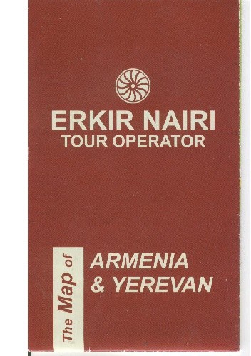 The Map of Armenia & Yerevan
