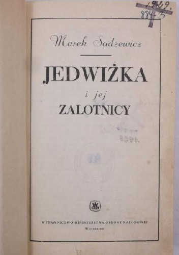 Jedwiżka i jej zalotnicy