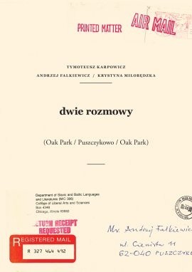 Dwie rozmowy