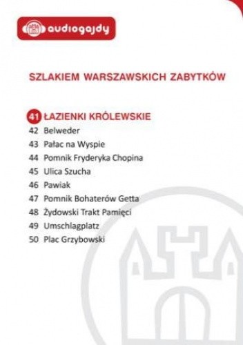 Łazienki Królewskie. Szlakiem warszawskich zabytków