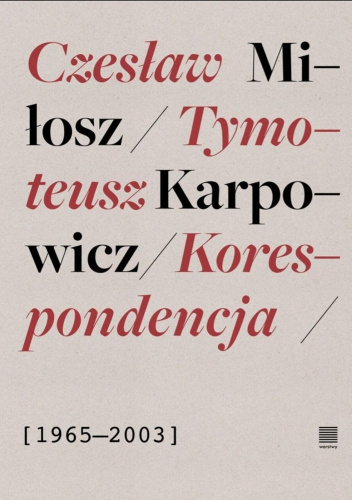Korespondencja 1965-2003