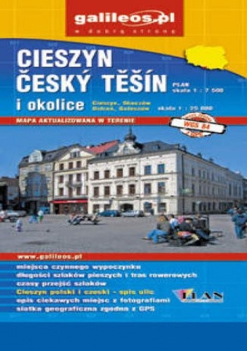 Cieszyn. Cesky Tesin i okolice. Mapa [Galileos]