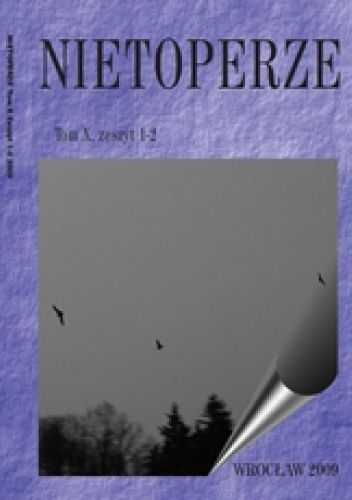 NIETOPERZE Tom 10, nr 1-2 / styczeń 2009