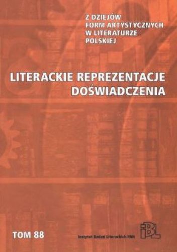 Literackie reprezentacje doświadczenia
