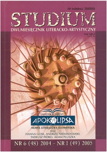 Studium. Dwumiesięcznik literacko - artystyczny, nr 6 (48) 2004 - 1 (49) 2005