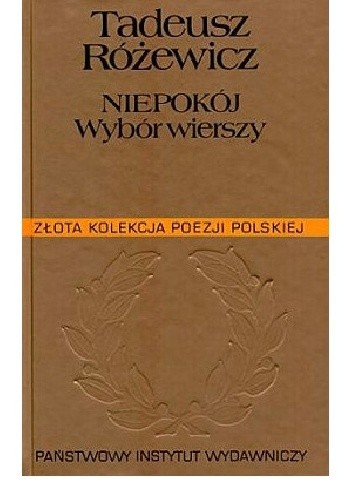 Niepokój. Wybór wierszy