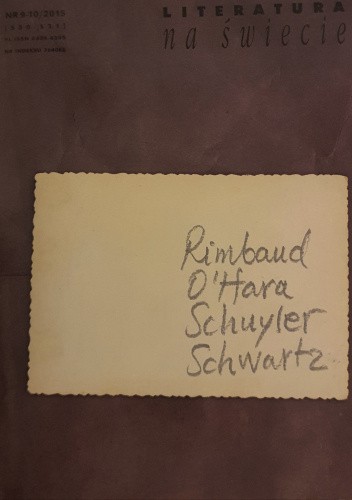 Literatura na Świecie nr 9-10/2015 (530-531)