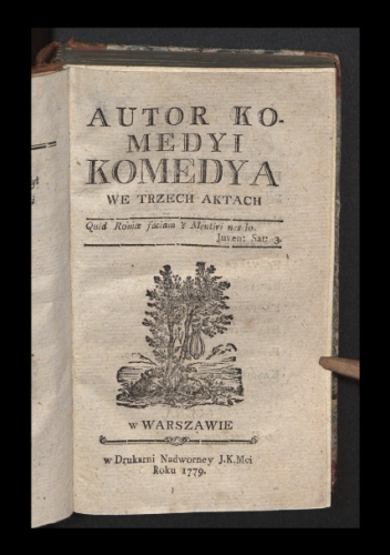 Autor komedii