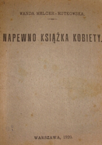 Napewno książka kobiety