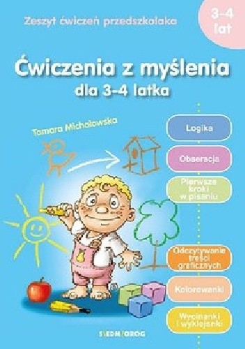Ćwiczenia z myślenia dla 3-4 latka