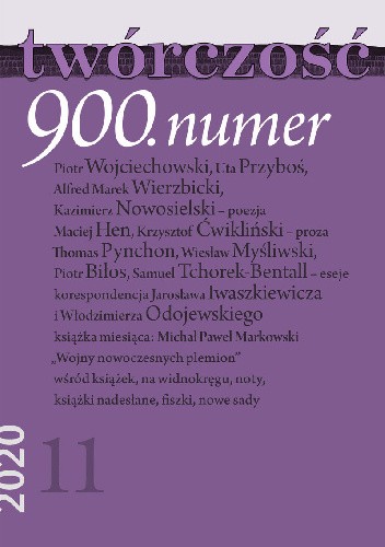 Twórczość, nr 11 (900) /2020