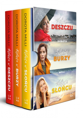 Saga nadmorska. Kobieta w deszczu / Kobieta w burzy / Kobieta w słońcu (pakiet)