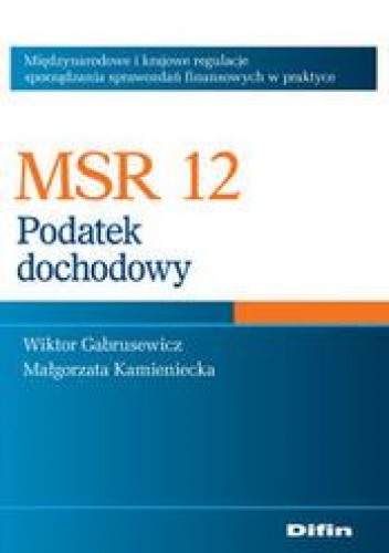 MSR 12. Podatek dochodowy