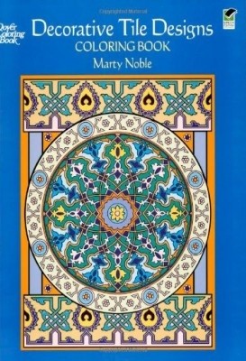 Decorative Tile Designs Coloring Book