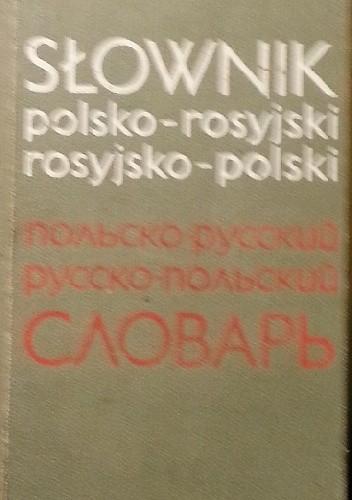Słownik polsko-rosyjski rosyjsko-polski