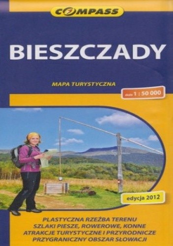 Bieszczady. Mapa Compass 1:50 000