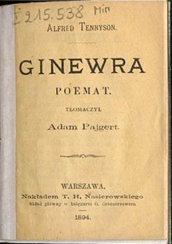 Ginewra. Poemat