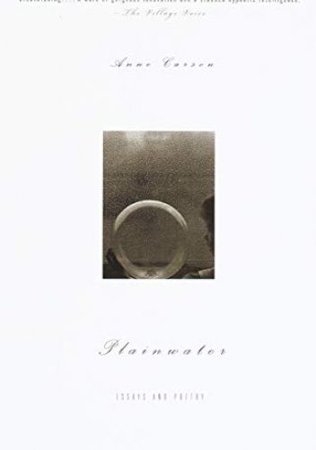 Plainwater: Essays and Poetry