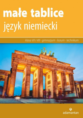 Język niemiecki małe tablice